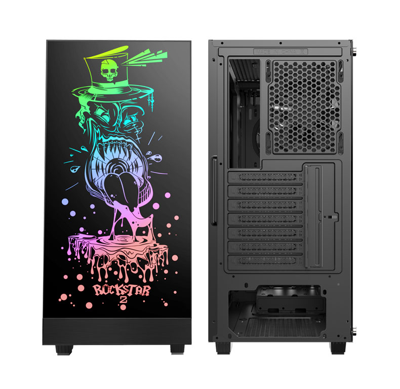 Gamemax RockStar 2 Black Gaming Computer Case